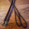 Buffalo Leather Dog Leash