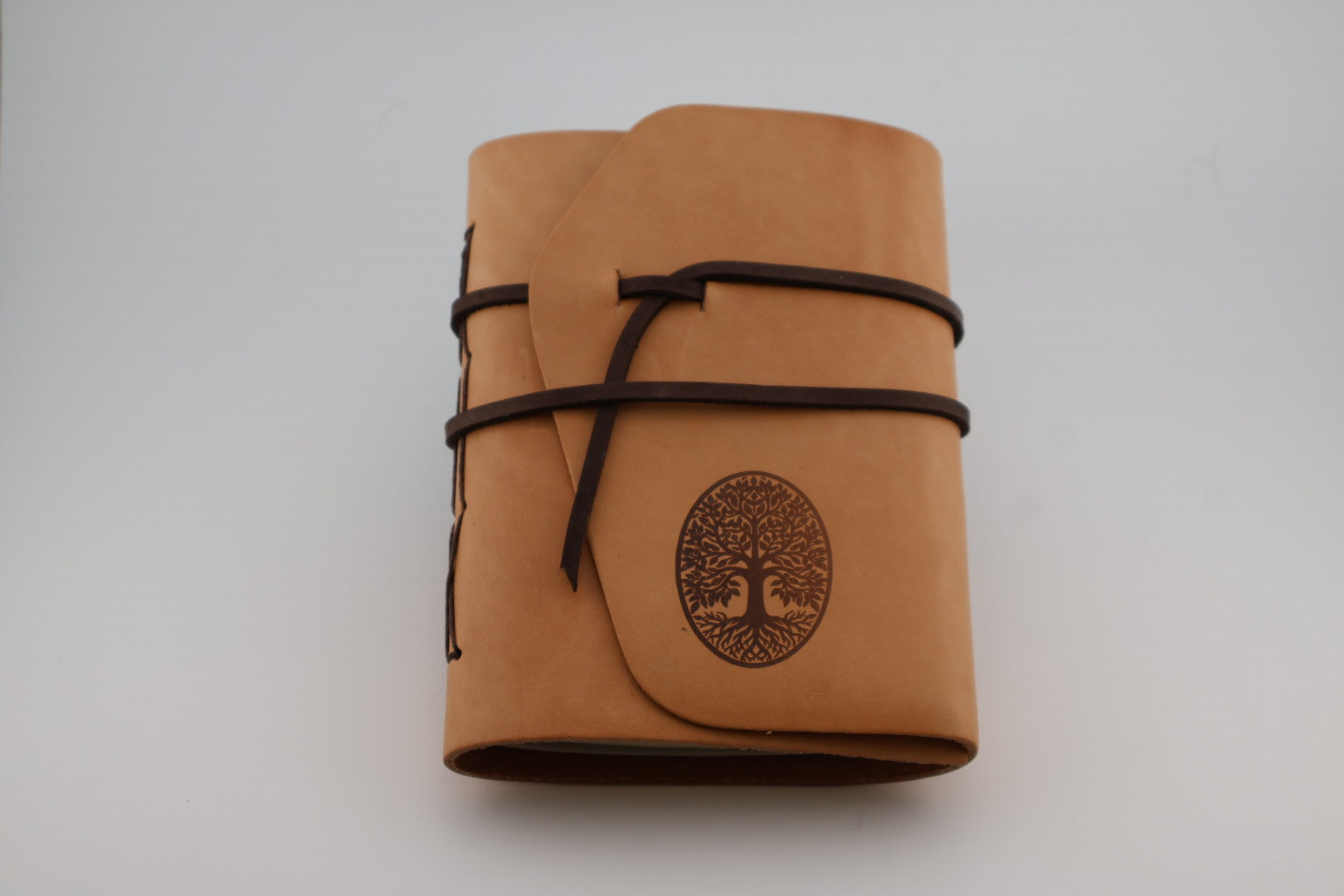 Hand bound leather journal