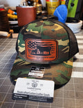 Engraved Leatherette Patch Hat