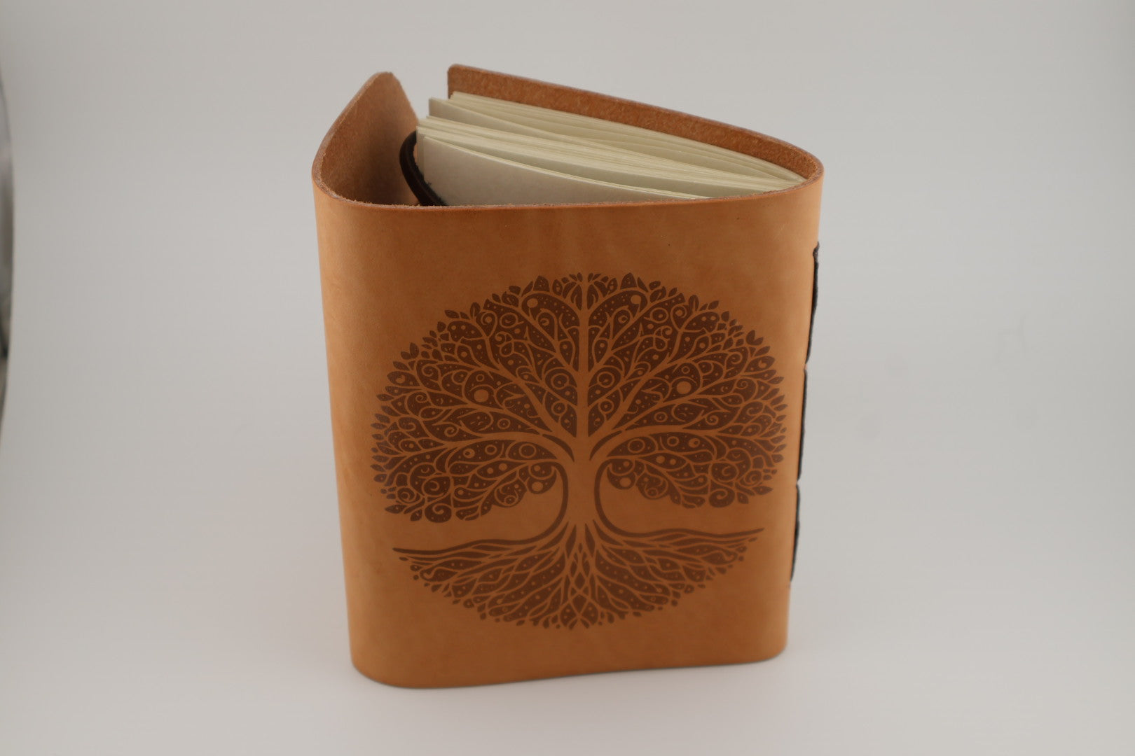 Hand bound leather journal