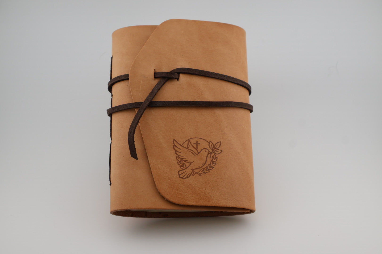 Hand bound leather journal