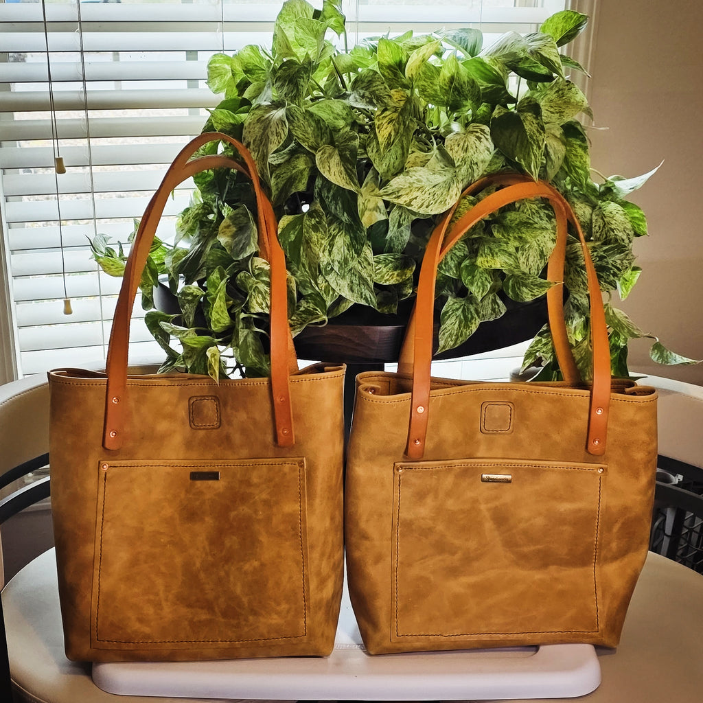 Handcrafted Leather Tote