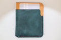 Badalassi Carlo Pueblo cardholder wallet - Ortensia/Natural