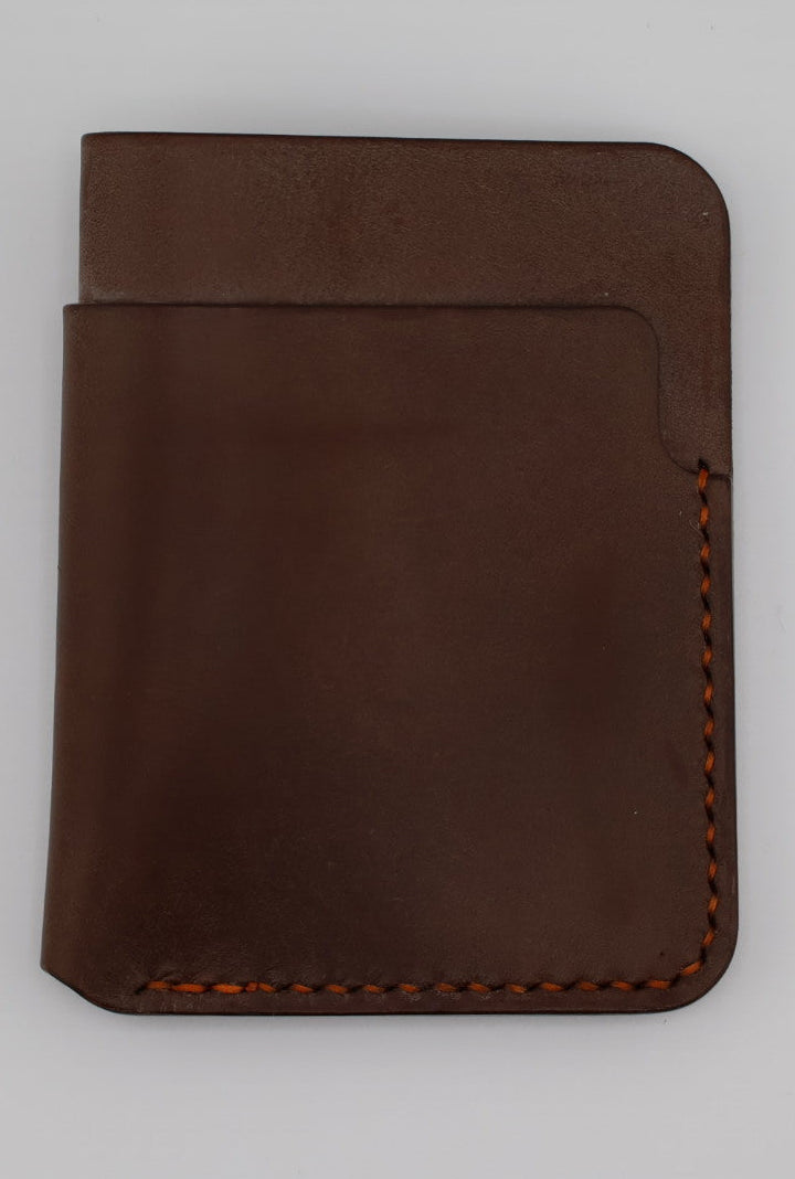 Brown Leather Cardholder Wallet