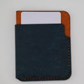 Badalassi Carlo Pueblo cardholder wallet - Navy/Olmo